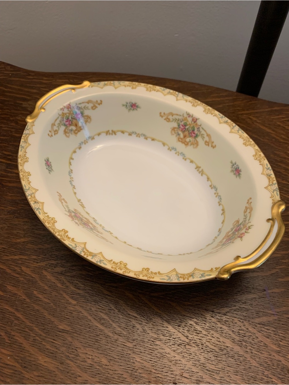 Rare 1933 Noritake vegetable serving bowl in Acacia pattern